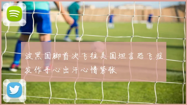 波黑国脚首次飞往美国坦言恐飞症发作手心出汗心情紧张